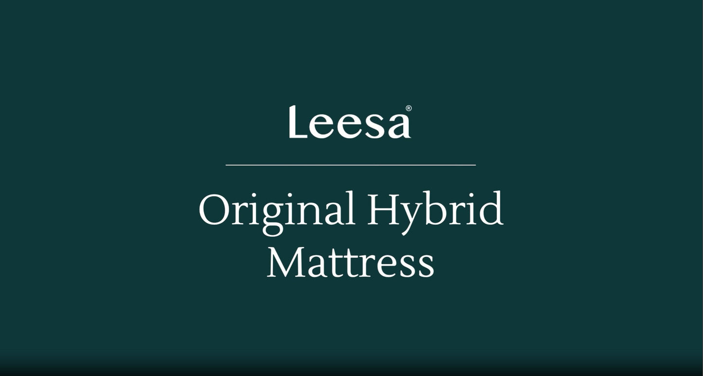 Leesa Original Hybrid 11" Mattress, Queen, Premium Cooling Foam and Individually Wrapped Springs/CertiPUR-US Certified /100-Night Trial
