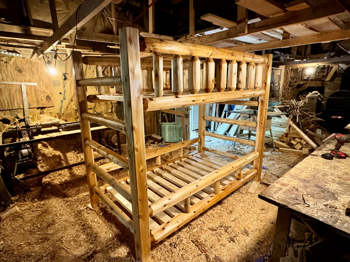 Maine Cedar Bunk Bed